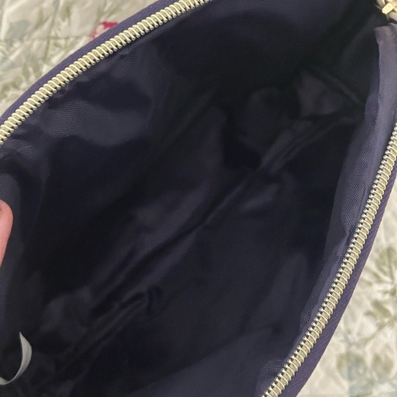 Monat BOGO zipper makeup bag gold purple blue - Picture 4 of 6